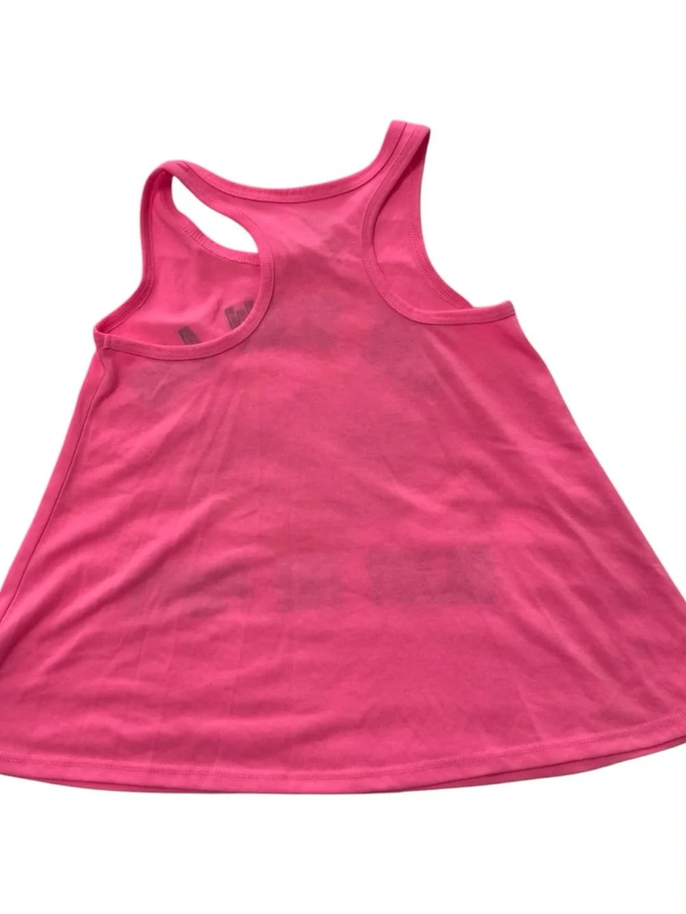 Justice Pink Reversible Sequin Sloth Tank Top Size 6